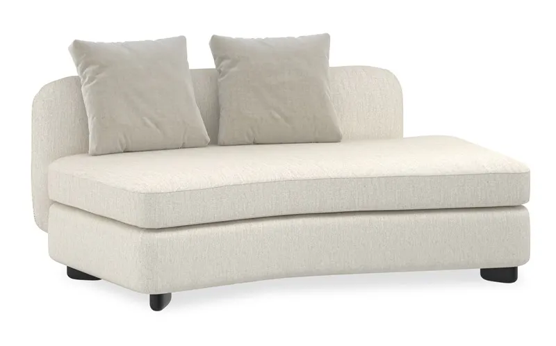 Caracole Furniture UPH-424-RH2-A Lumi RAF Chaise Caracole Furniture UPH-424-RH2-A Lumi RAF Chaise