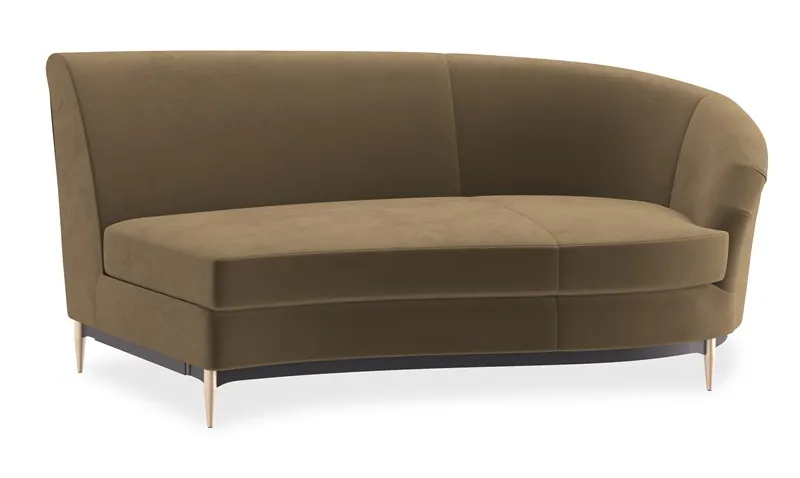 Caracole Furniture UPH-424-RS1-F Three's Company RAF Sofa Caracole Furniture UPH-424-RS1-F Three's Company RAF Sofa
