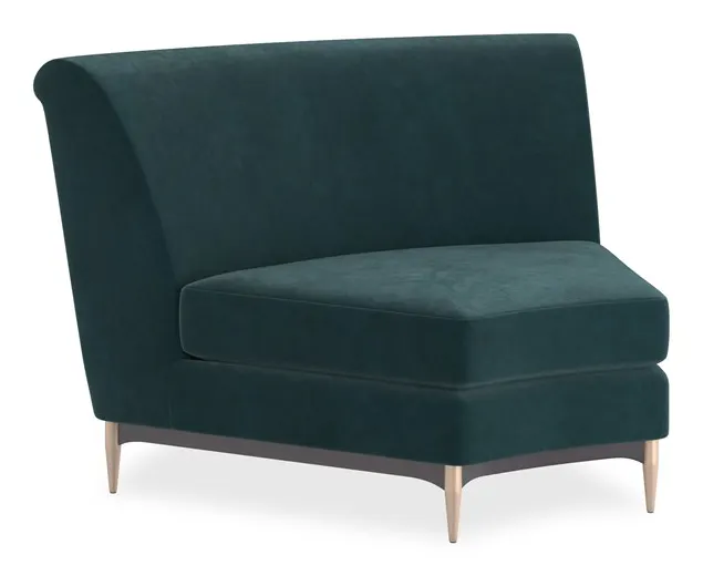 Caracole Furniture UPH-424-WE1-C Three's Company Wedge Caracole Furniture UPH-424-WE1-C Three's Company Wedge
