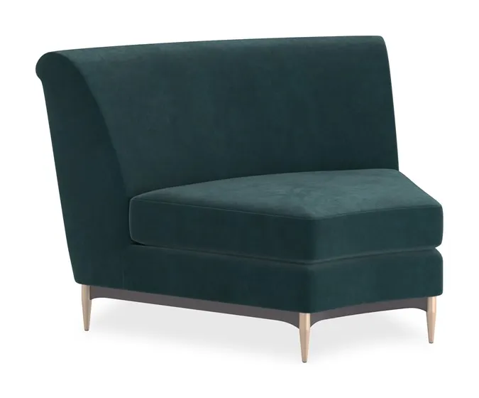 Caracole Furniture UPH-424-WE1-C Three's Company Wedge Caracole Furniture UPH-424-WE1-C Three's Company Wedge