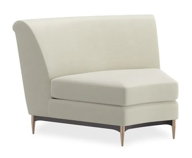 Caracole Furniture UPH-424-WE1-D Three’s Company Wedge