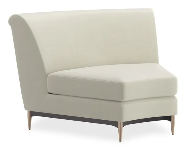 Caracole Furniture UPH-424-WE1-D Three's Company Wedge Caracole Furniture UPH-424-WE1-D Three's Company Wedge