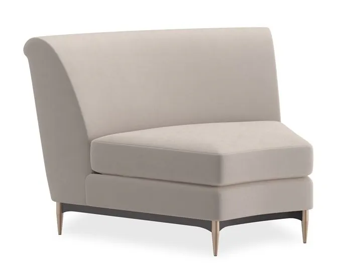 Caracole Furniture UPH-424-WE1-E Three’s Company Wedge