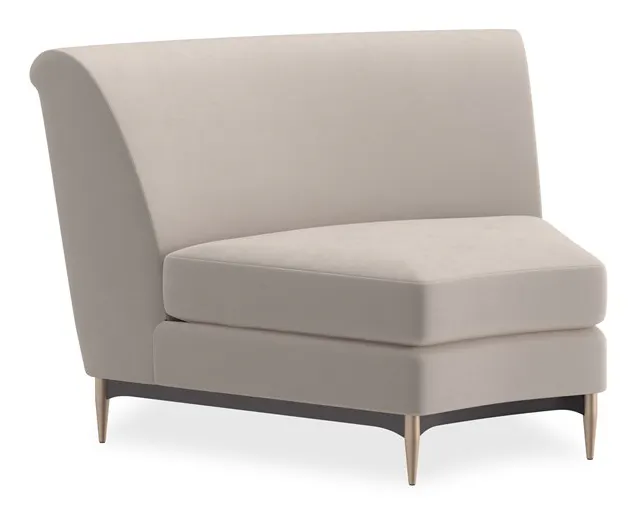 Caracole Furniture UPH-424-WE1-E Three's Company Wedge Caracole Furniture UPH-424-WE1-E Three's Company Wedge