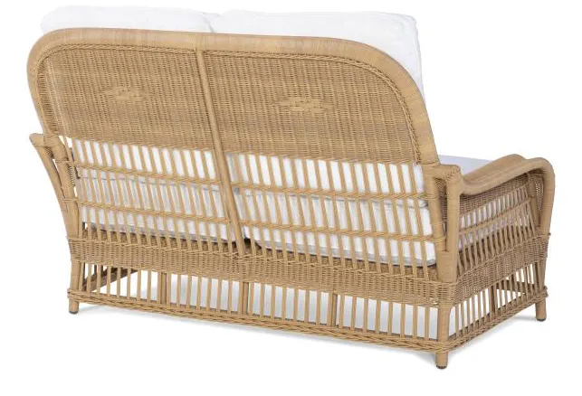 Century Furniture AE-D40-44B-NT Mainland Wicker Love Seat W/Buttons Century Furniture AE-D40-44B-NT Mainland Wicker Love Seat W/Buttons