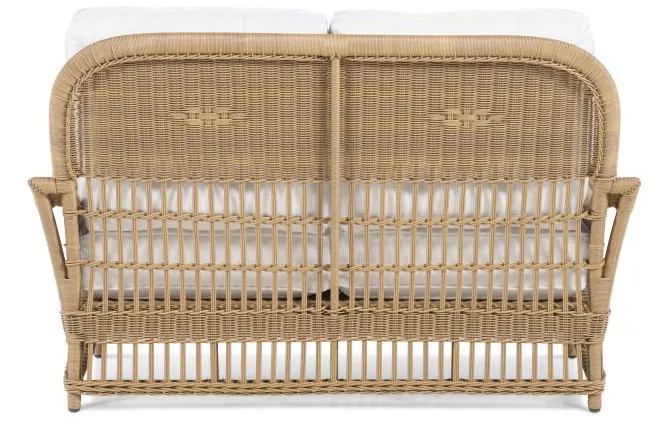 Century Furniture AE-D40-44B-NT Mainland Wicker Love Seat W/Buttons Century Furniture AE-D40-44B-NT Mainland Wicker Love Seat W/Buttons