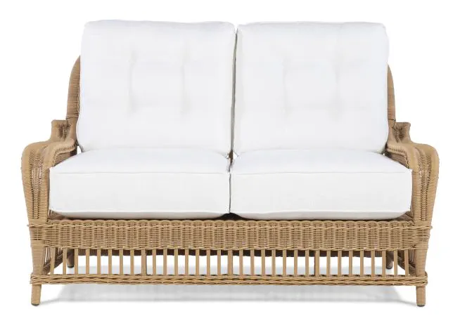 Century Furniture AE-D40-44B-NT Mainland Wicker Love Seat W/Buttons Century Furniture AE-D40-44B-NT Mainland Wicker Love Seat W/Buttons