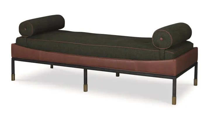 Century Furniture AE-LTD1007-16RND Jennings Daybed - Rounded Bolsters Century Furniture AE-LTD1007-16RND Jennings Daybed - Rounded Bolsters