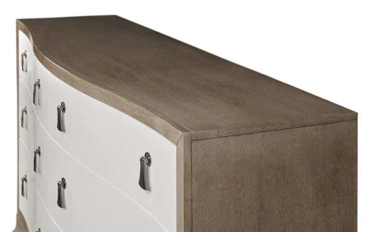 Century Furniture B19-205 Frasier Serpentine Dresser Century Furniture B19-205 Frasier Serpentine Dresser