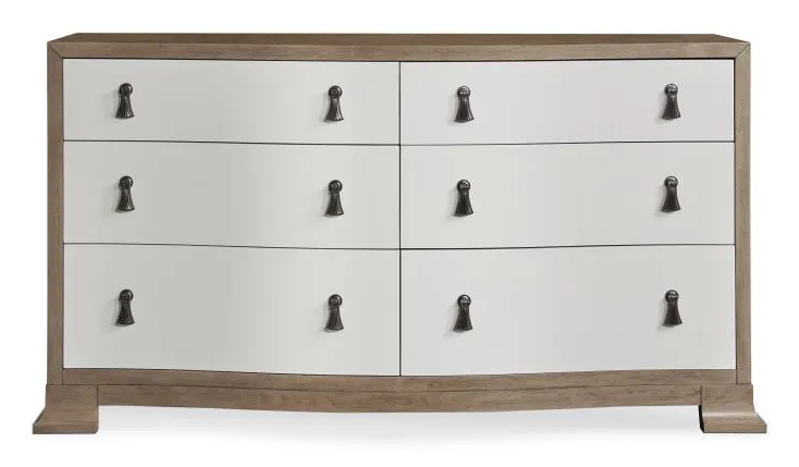 Century Furniture B19-205 Frasier Serpentine Dresser Century Furniture B19-205 Frasier Serpentine Dresser