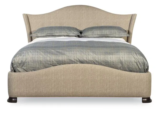 Century Furniture B19-125 Baskin Upholstered Bed Queen Size 5/0 Century Furniture B19-125 Baskin Upholstered Bed Queen Size 5/0