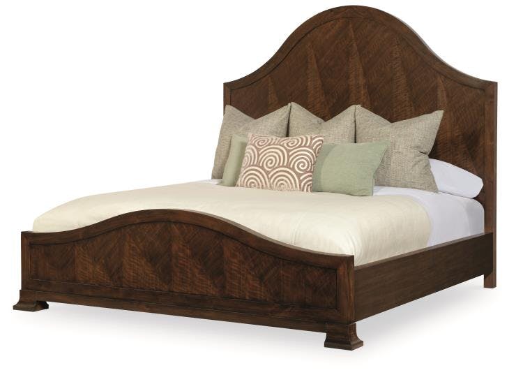 Century Furniture B19-146 Mcalpine Wood Panel Bed King Size 6/6 Century Furniture B19-146 Mcalpine Wood Panel Bed King Size 6/6