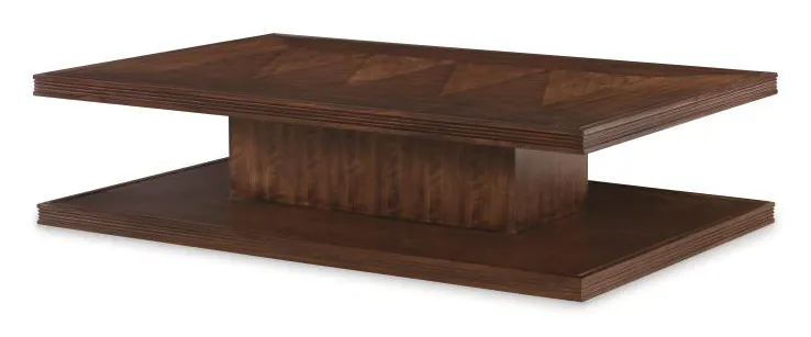 Century Furniture B1H-602 Kirkwood Cocktail Table - Brunette Century Furniture B1H-602 Kirkwood Cocktail Table - Brunette