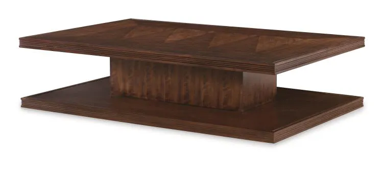 Century Furniture B1H-602 Kirkwood Cocktail Table - Brunette Century Furniture B1H-602 Kirkwood Cocktail Table - Brunette