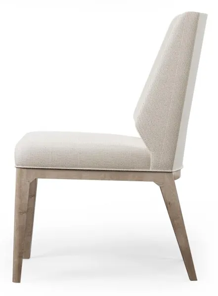 Century Furniture CA2-531 Cadence Sweep Dining Chair - Sand Cerused Century Furniture CA2-531 Cadence Sweep Dining Chair - Sand Cerused