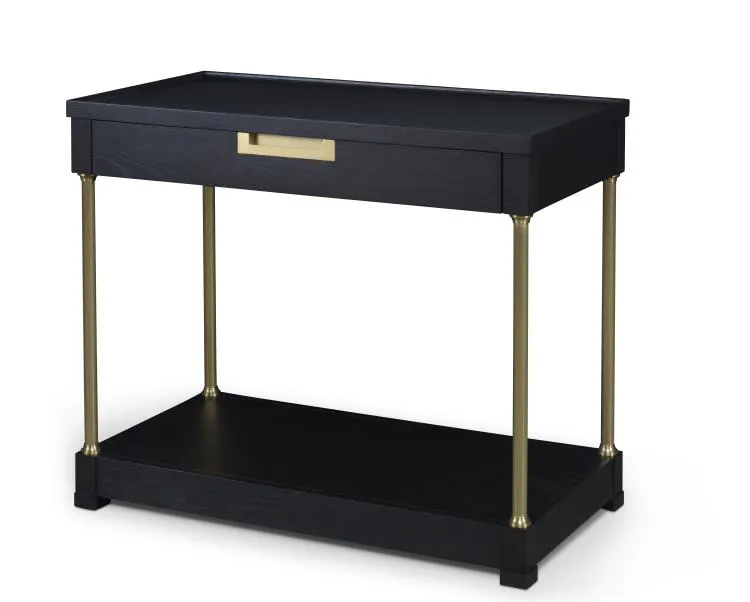 Century Furniture CA9-221 Cadence Single Drawer Nightstand Mocha