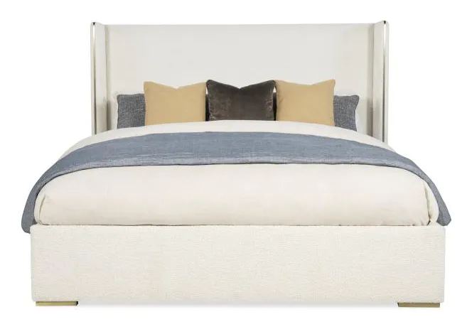 Century Furniture CAA-126 Cadence Upholstered Wing Bed - King 6/6 Century Furniture CAA-126 Cadence Upholstered Wing Bed - King 6/6