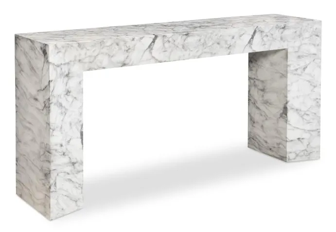 Century Furniture CAA-723 Cadence Console Table Faux Marble Century Furniture CAA-723 Cadence Console Table Faux Marble