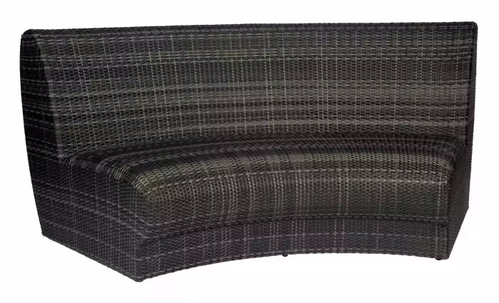 Woodard Furniture S504031 Genie Curved Armless Sofa Woodard Furniture S504031 Genie Curved Armless Sofa