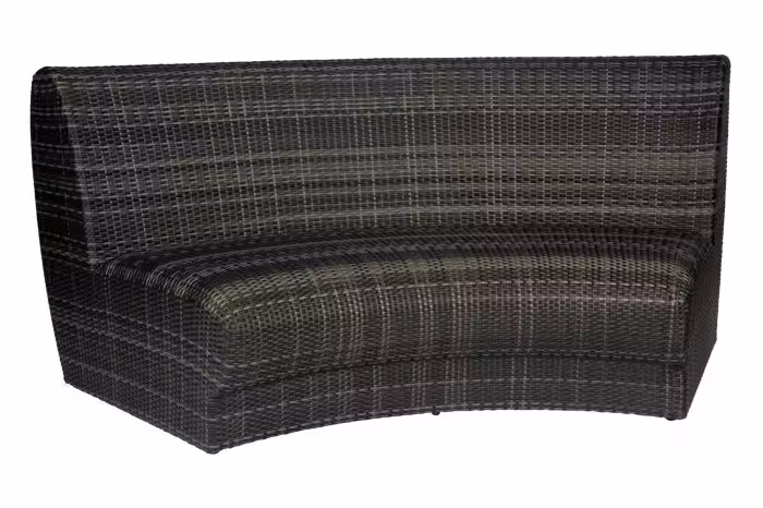 Woodard Furniture S504031 Genie Curved Armless Sofa Woodard Furniture S504031 Genie Curved Armless Sofa