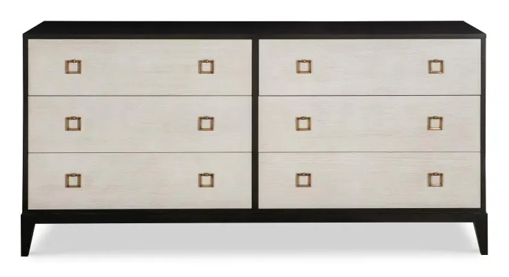 Century Furniture CR1-201-V1 Stocked Six Drawer Low Dresser Century Furniture CR1-201-V1 Stocked Six Drawer Low Dresser