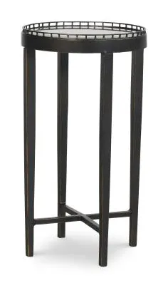 Century Furniture CSB-102-10 Logan Round Drink Table - Bronze Century Furniture CSB-102-10 Logan Round Drink Table - Bronze