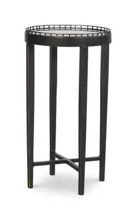 Century Furniture CSB-102-10 Logan Round Drink Table - Bronze Century Furniture CSB-102-10 Logan Round Drink Table - Bronze