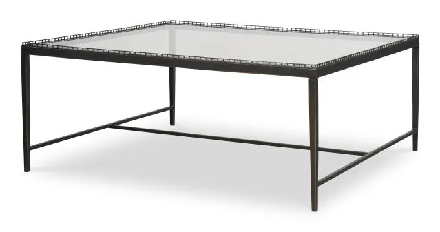 Century Furniture CSB-102-11 Logan Square Cocktail Table - Bronze Century Furniture CSB-102-11 Logan Square Cocktail Table - Bronze