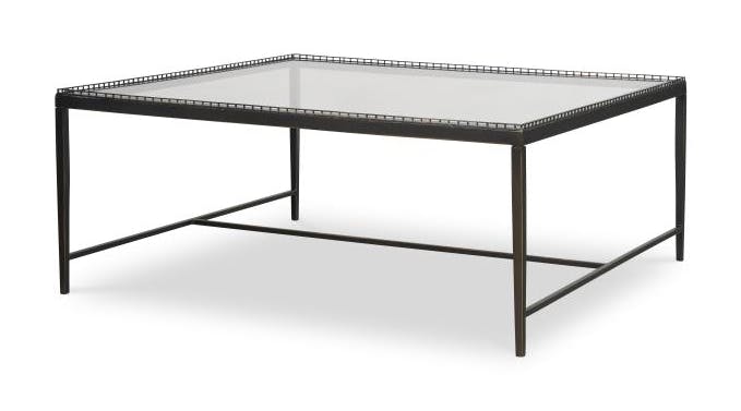 Century Furniture CSB-102-11 Logan Square Cocktail Table - Bronze Century Furniture CSB-102-11 Logan Square Cocktail Table - Bronze