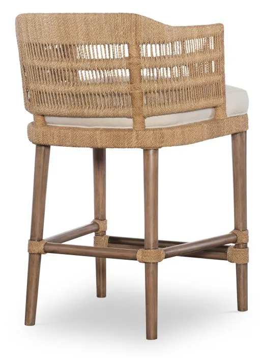 Century Furniture CT2108C-NT-FL Boca Counter Stool Natural/Flax Century Furniture CT2108C-NT-FL Boca Counter Stool Natural/Flax