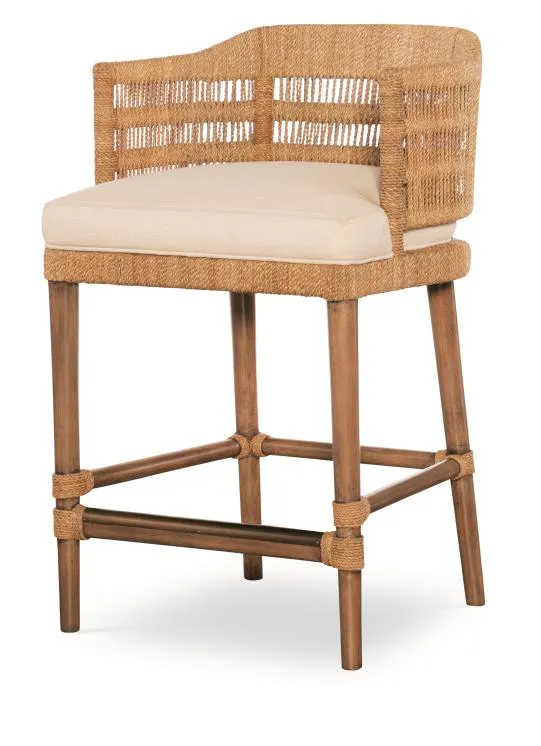 Century Furniture CT2108C-NT-FL Boca Counter Stool Natural/Flax Century Furniture CT2108C-NT-FL Boca Counter Stool Natural/Flax