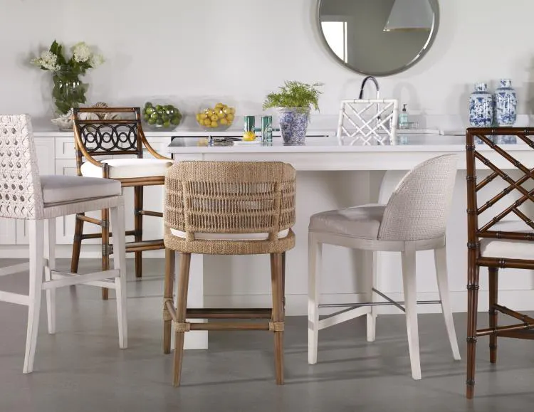 Century Furniture CT2108C-NT-FL Boca Counter Stool Natural/Flax Century Furniture CT2108C-NT-FL Boca Counter Stool Natural/Flax
