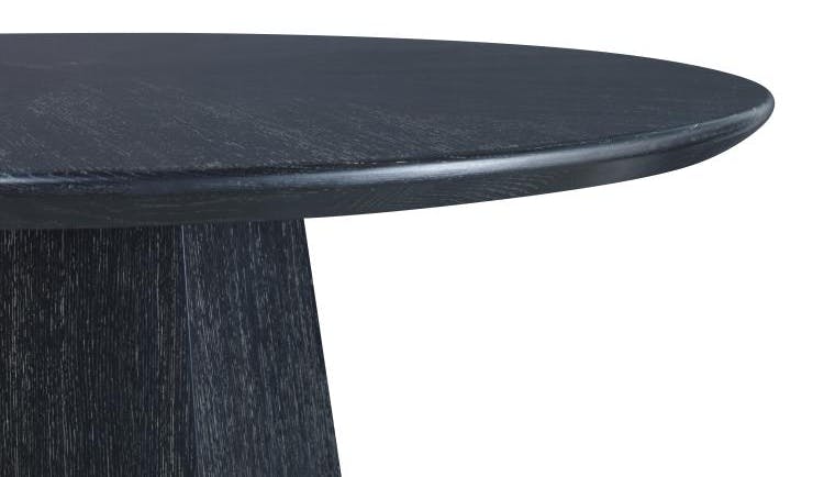 Century Furniture CT6045 Newlin Round Dining Table - Black Cerused Century Furniture CT6045 Newlin Round Dining Table - Black Cerused