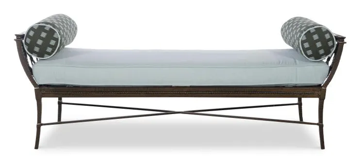 Century Furniture D12MB-40-1 Andalusia Metal Back Settee Century Furniture D12MB-40-1 Andalusia Metal Back Settee