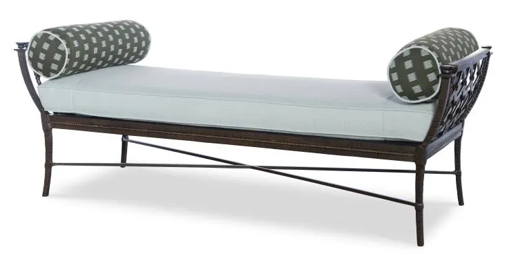 Century Furniture D12MB-40-1 Andalusia Metal Back Settee Century Furniture D12MB-40-1 Andalusia Metal Back Settee