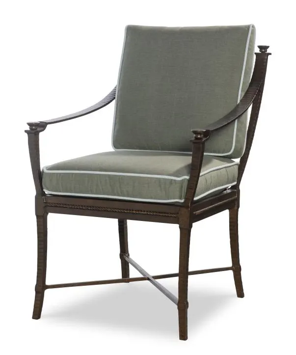 Century Furniture D12MB-54-1 Andalusia Metal Back Dining Arm Chair Century Furniture D12MB-54-1 Andalusia Metal Back Dining Arm Chair