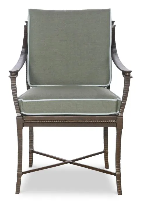 Century Furniture D12MB-54-1 Andalusia Metal Back Dining Arm Chair Century Furniture D12MB-54-1 Andalusia Metal Back Dining Arm Chair