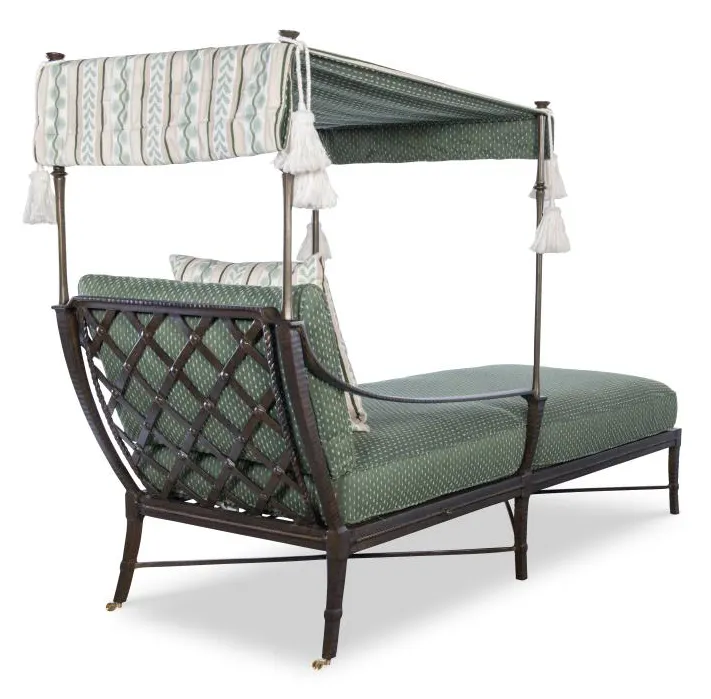 Century Furniture D12MB-73-1 Andalusia Metal Back Single Chaise Century Furniture D12MB-73-1 Andalusia Metal Back Single Chaise