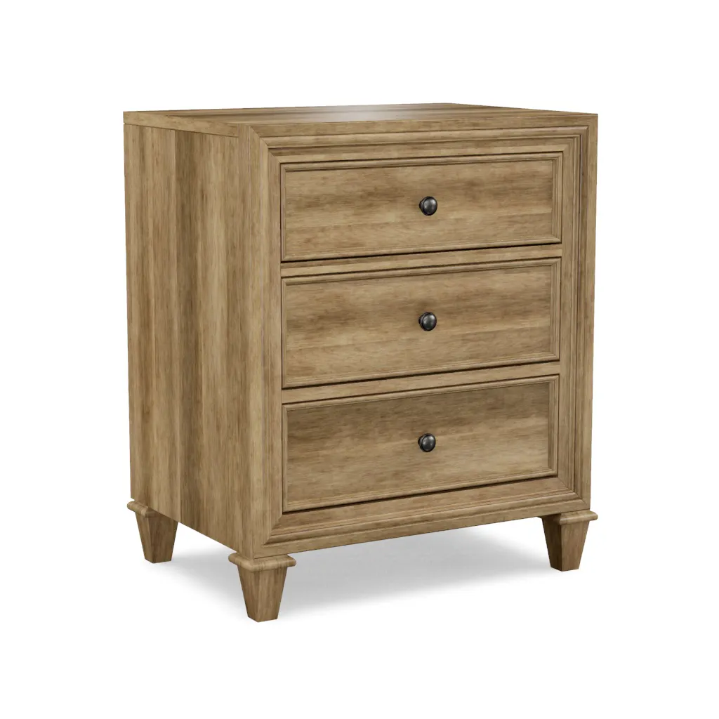 Durham Furniture 239-203 Lakeridge 3 Drawer Night Stand