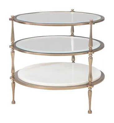 Hickory Chair HCP9161-STK Kelli Round End Table Hickory Chair HCP9161-STK Kelli Round End Table