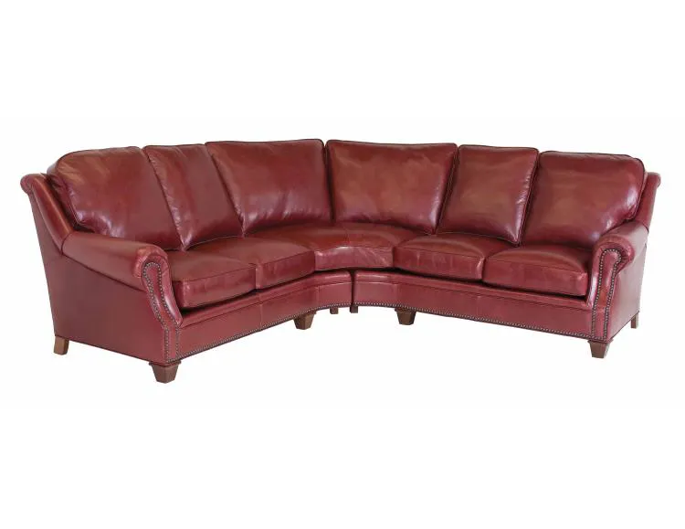 Century Furniture LR-C1026-47 Portsmouth Laf Curved Corner Sofa