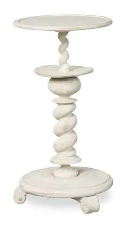Century Furniture MN2055-W Lucia Candle Stand - White Century Furniture MN2055-W Lucia Candle Stand - White