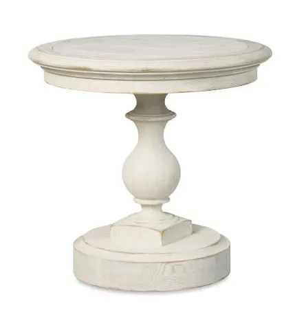 Century Furniture MN5825-W Grand Oak Side Table - White Century Furniture MN5825-W Grand Oak Side Table - White