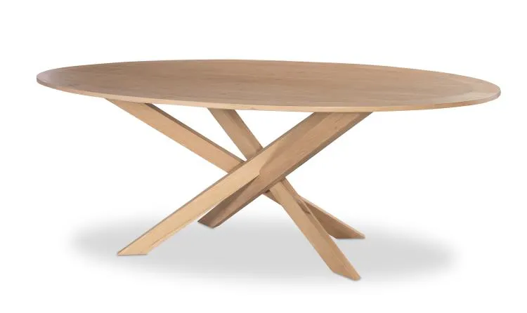 Century Furniture SF6205 Open Sky Oval Dining Table – Natural