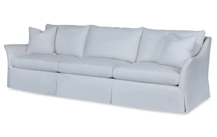 Century Furniture SIG2128-1SK Jillian Large Skirted Sofa