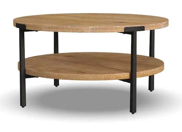 Flexsteel Furniture W1077-034 Millwork Round Coffee Table Flexsteel Furniture W1077-034 Millwork Round Coffee Table