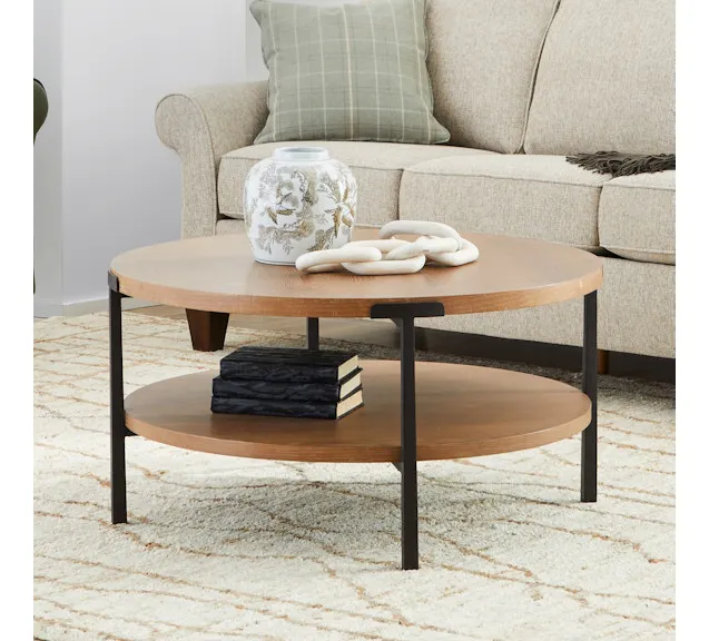 Flexsteel Furniture W1077-034 Millwork Round Coffee Table Flexsteel Furniture W1077-034 Millwork Round Coffee Table