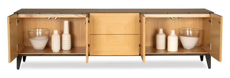 Ambella Home 07270-820-011 Mitered Media Cabinet Ambella Home 07270-820-011 Mitered Media Cabinet
