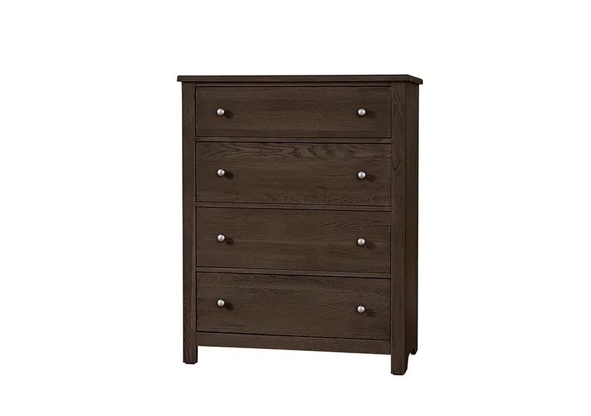 Vaughan Bassett 10-114 Fundamentals 4 Drawer Chest Java