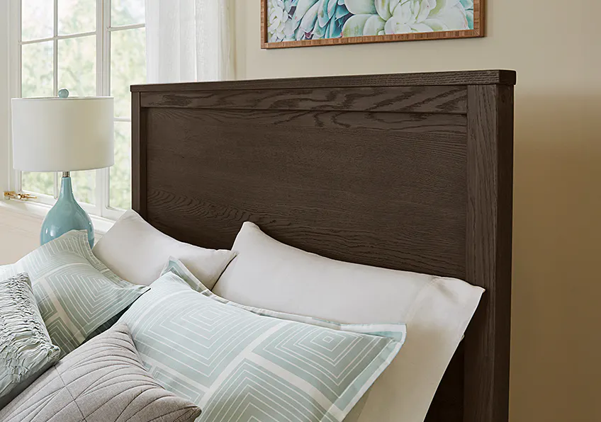 Vaughan Bassett 10-551-155-922 Fundamentals Queen Panel Bed Java Vaughan Bassett 10-551-155-922 Fundamentals Queen Panel Bed Java